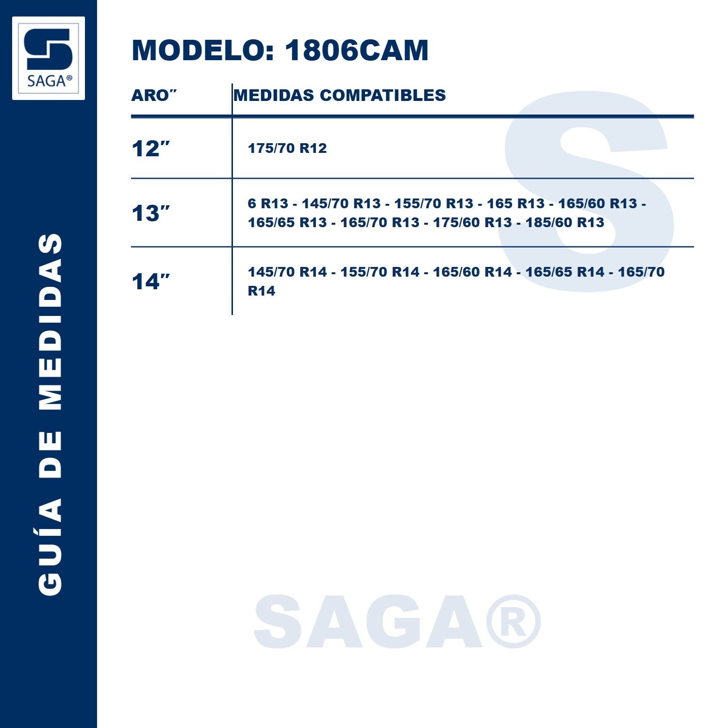 Par Cadenas 1806 Saga® + Bolso