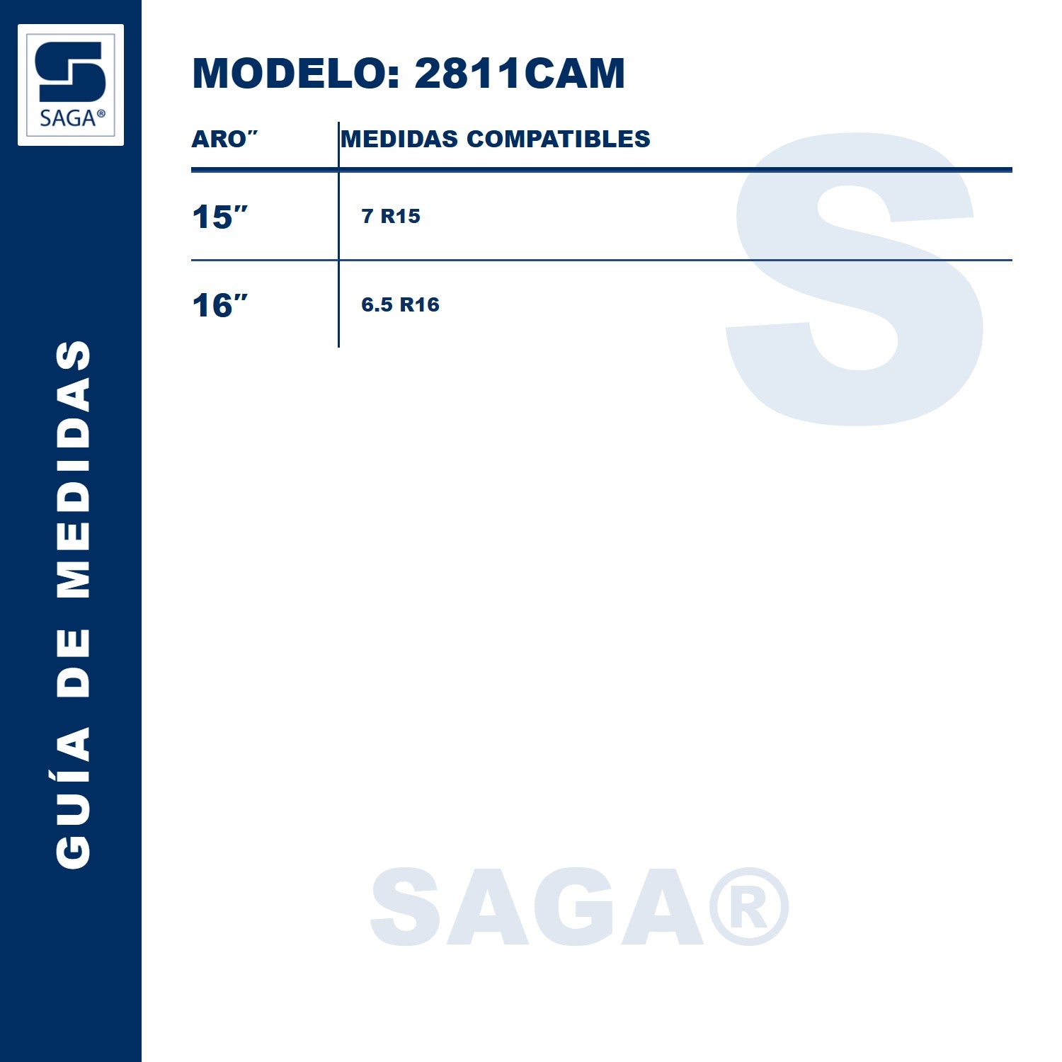 Par Cadenas Simples 2811 Saga®