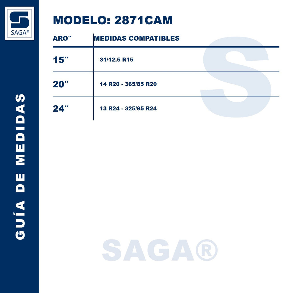 Par Cadenas Simples 2871 Saga®