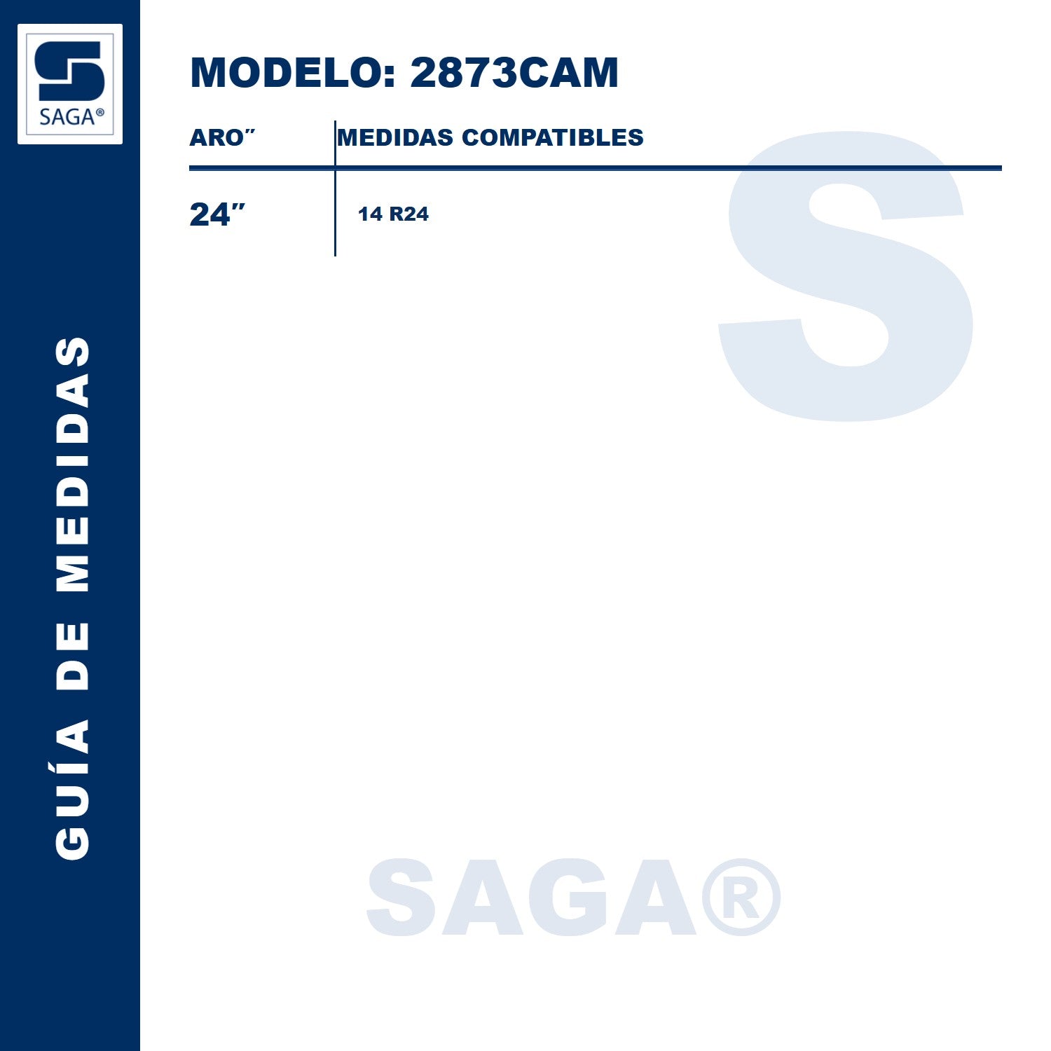 Par Cadenas Simple 2873 Saga®