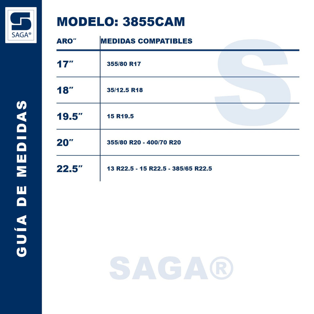 Par Cadenas Simple 3855 Saga®