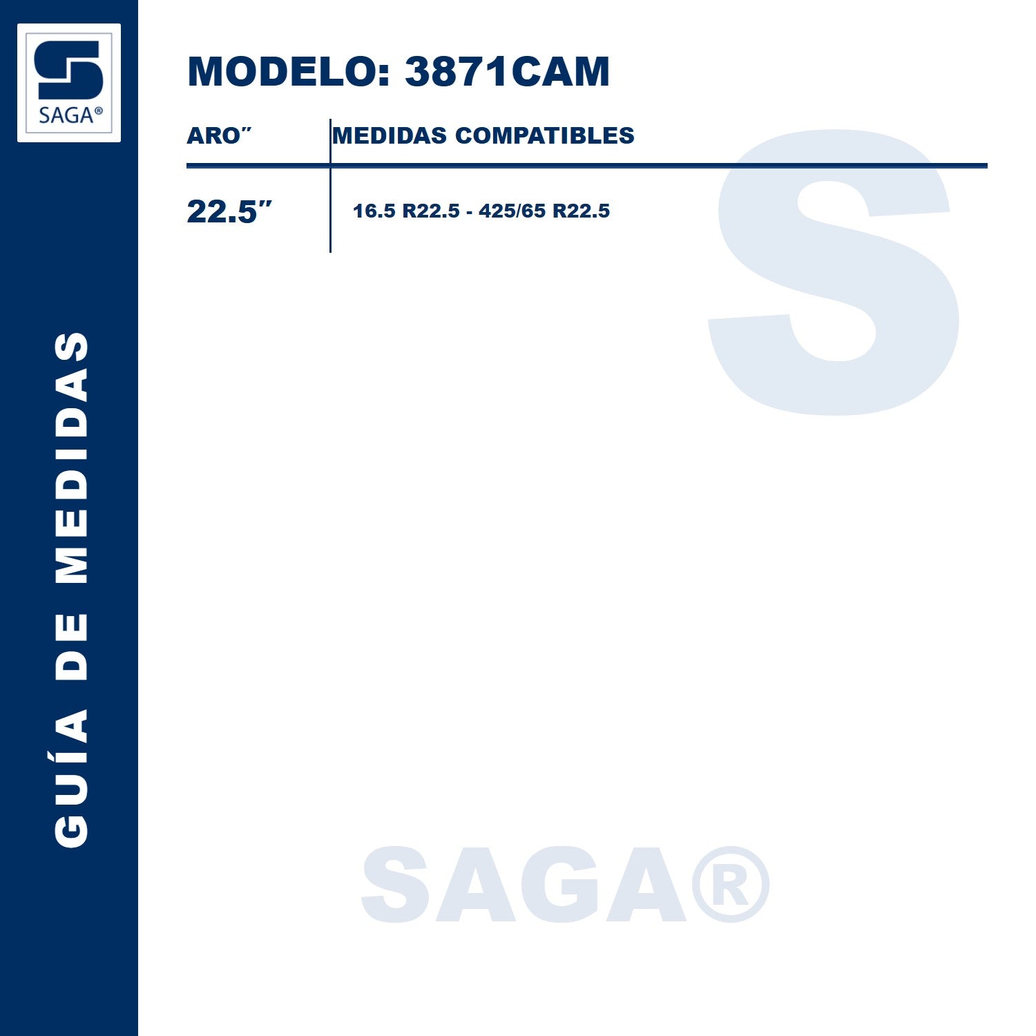 Par Cadenas Simples 3871 Saga®