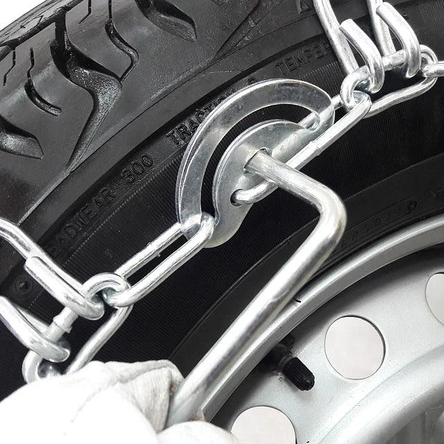 Par de Cadenas Para Nieve Doble 4851CAM Semi Tupidas