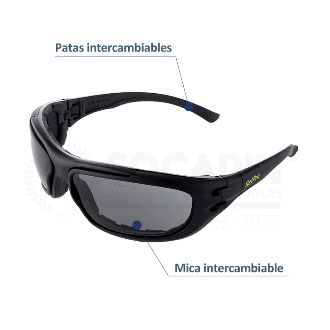 Anteojo Getpro Twins Grey 4605-AF