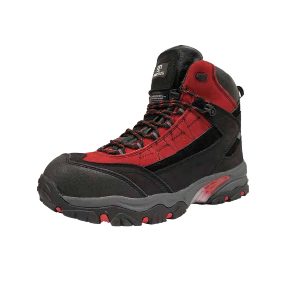 Botin de Seguridad Rojo Negro Tarsus - 44