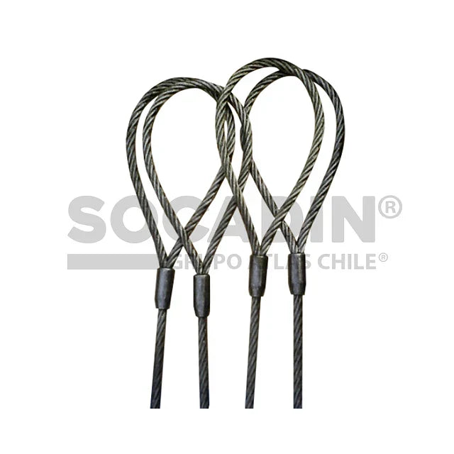 Estrobo de Acero Ojo-Ojo - 1" x 4 Mts.