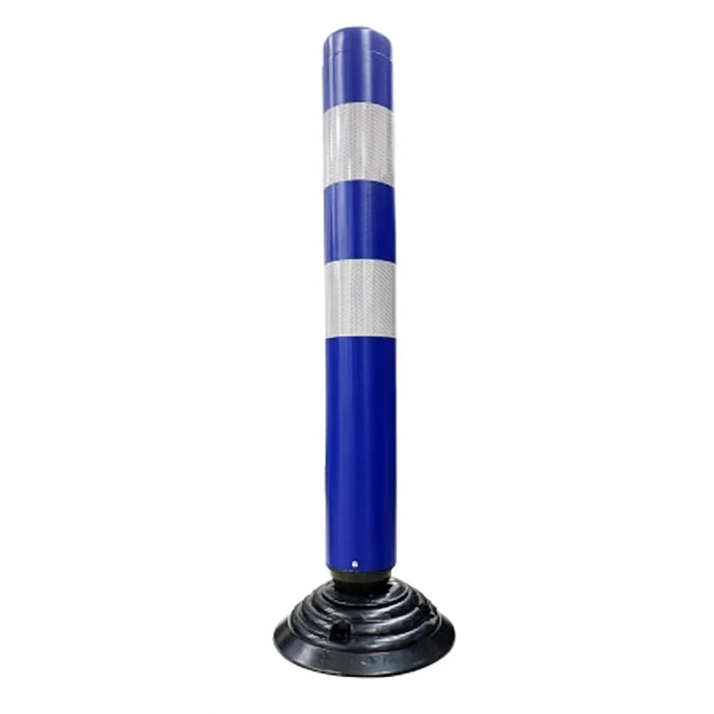 Hito Delineador Abatible Azul