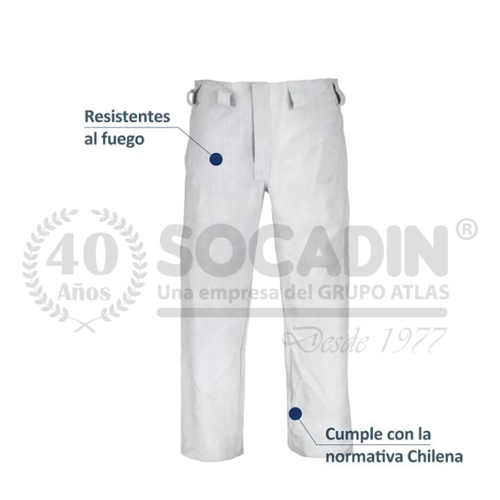 Pantalón de Cuero para Soldador - XLL