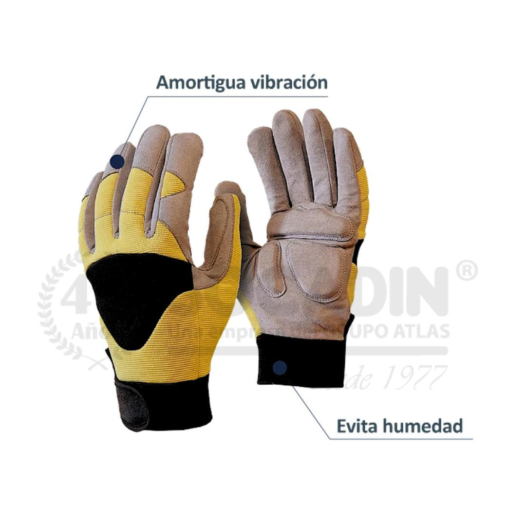 Par Guante Mecánico Antivibración - T10