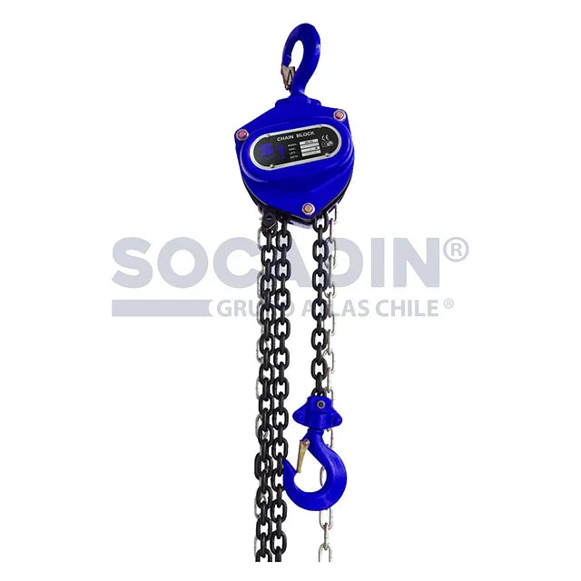 Tecle Cadena 2Ton. 3 Mts.