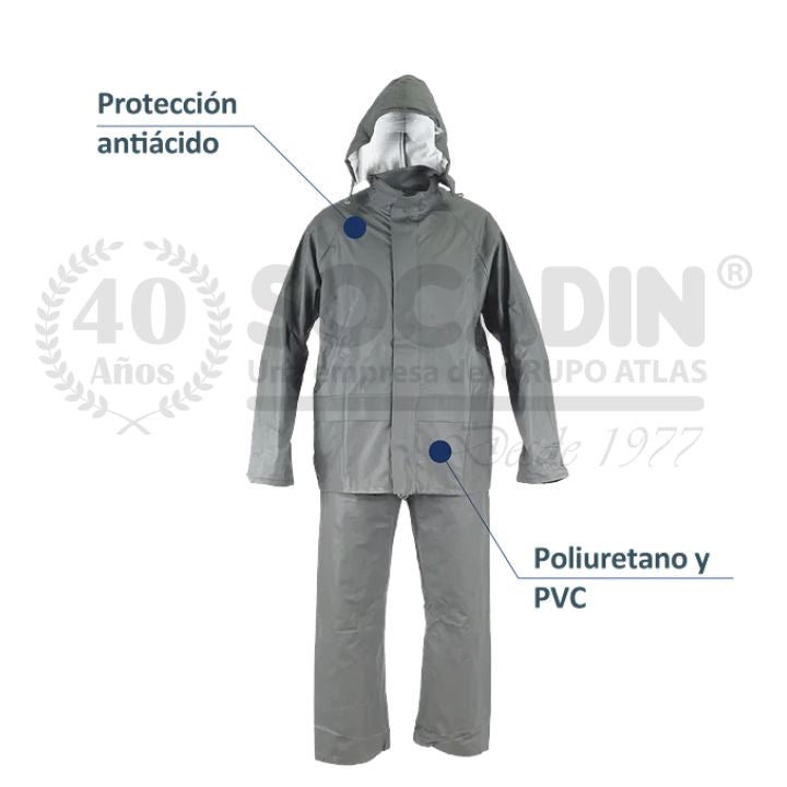 Traje Antiácido PU - 2XL